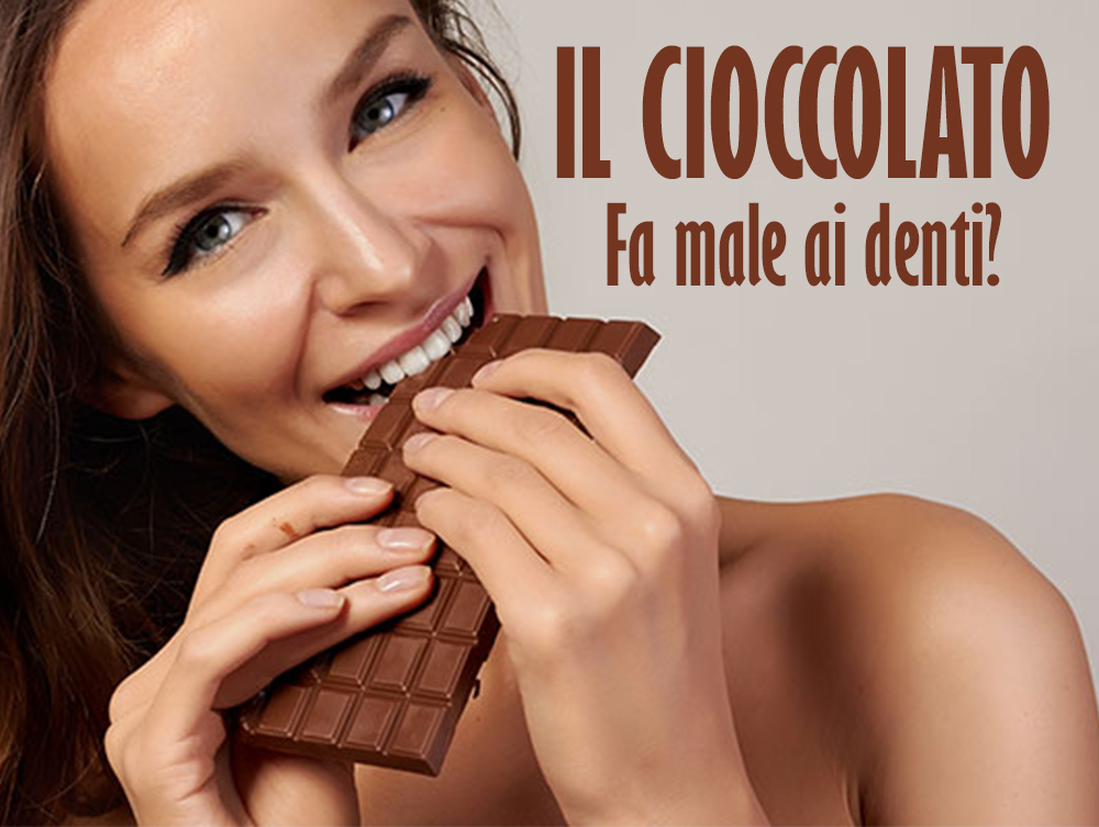 Il Cioccolato fa male ai denti?