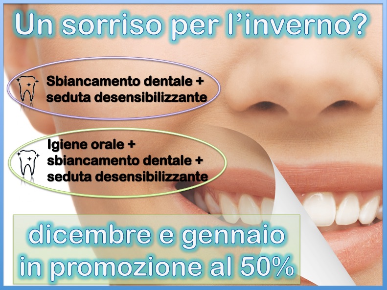 Promozione sbiancamento dentale